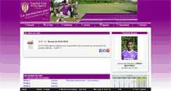 Desktop Screenshot of fcprillysports.ch